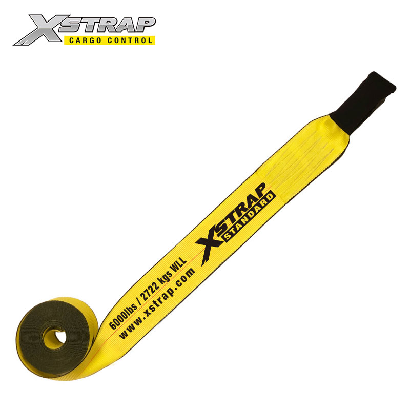 61881-Vakio 4 tuuman vinssihihnat ommeltuilla silmukoilla