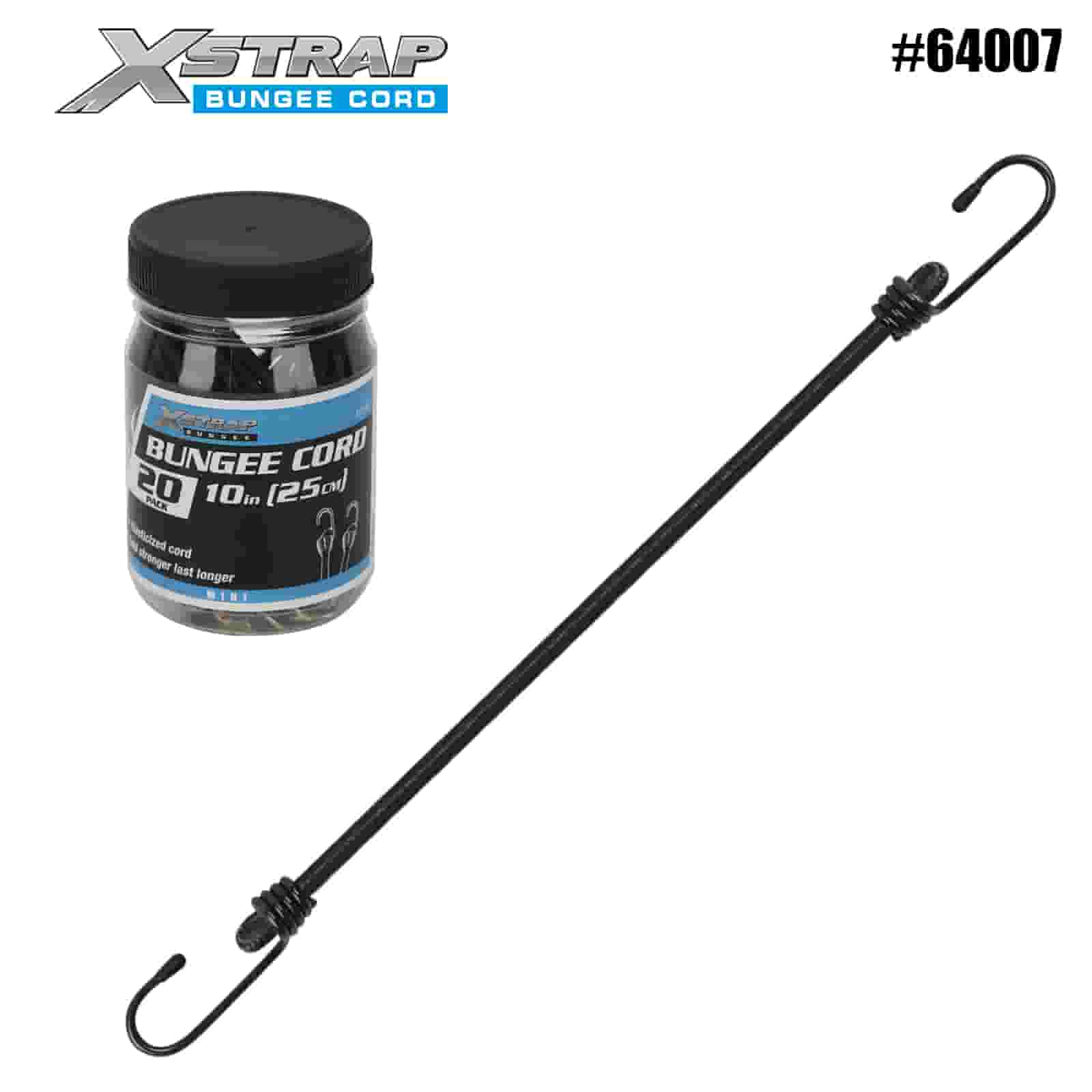 Xstrap 64007 20PK MINI Bungee johdot 4mm x 10